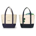 Harbor Breeze Zippered Canvas Tote