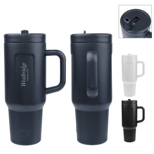 40 Oz. Cutter & Buck Recycled Stainless Steel Tumbler