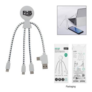 Xoopar Friends Multi-Device Charging Cable