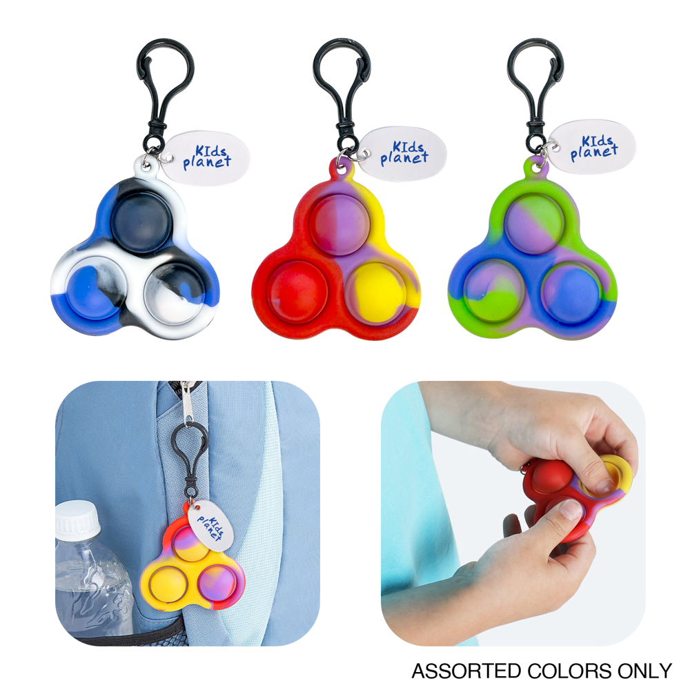 Tie Dye Pop & Clip Fidget
