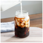Rustic Sipper Mason Glass Jar 16 oz