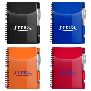 Pocket Cover Lined Notebook Set 5.75" x 7.125"