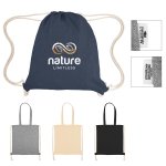 Eco Duo Convertible Drawstring Tote
