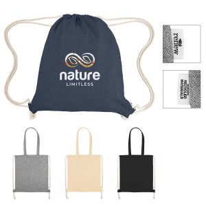 Eco Duo Convertible Drawstring Tote