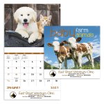 Baby Farm Animals - Stapled Calendar