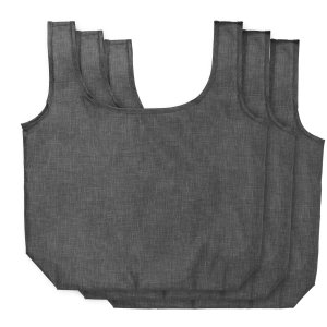 Recycled Ripstop Shopper Totes 3-Pack