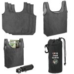 Recycled Ripstop Shopper Totes 3-Pack