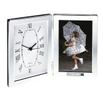 Time for Memories Desk Clock Photo Frame