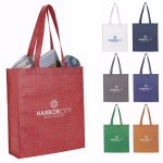 Shimmer Stitch Shopping Tote