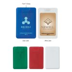 Pocket Card Sanitizer Spray