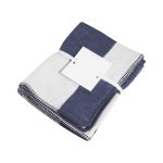 Navy Blue With White