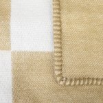 Tan With White