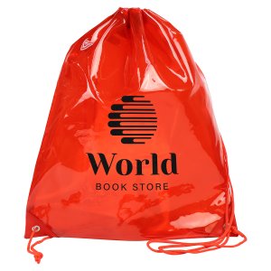 Crystal Dayview Clear Drawstring Pack