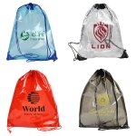 Crystal Dayview Clear Drawstring Pack