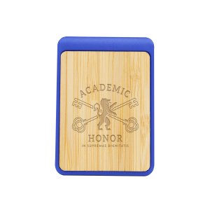 Eco Clip Magnet with Bamboo Accent