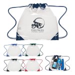 Gridiron Clear Stadium Drawstring Bag