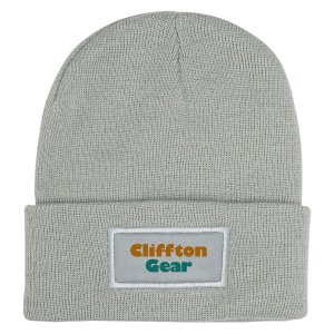 Cuffed Beanie with Cotton Label Patch
