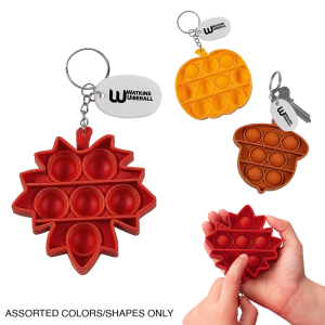 Pop Into Fall Fidget Keychain