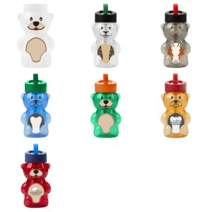 Bear Buddy Bottle with Flip-Straw Lid - 20 oz.