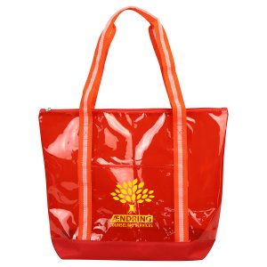 Clear View Zip Tote Bag