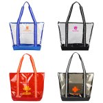 Clear View Zip Tote Bag