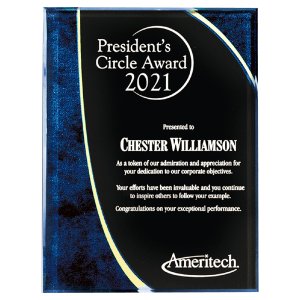 Mid-Size Lucite Plaque