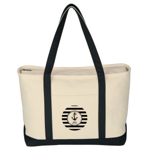 Stowaway Star Cotton Canvas Tote