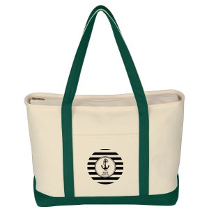 Stowaway Star Cotton Canvas Tote