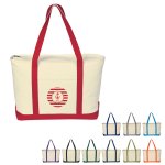 Stowaway Star Cotton Canvas Tote