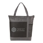 Zippered Non-Woven Convention Tote