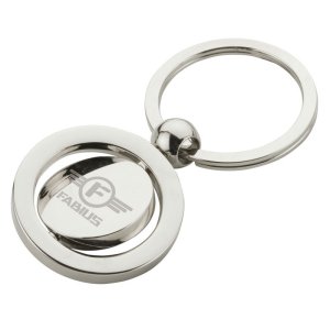 World Traveler Spinning Keyring