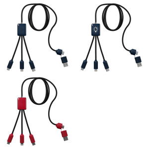 Light-Up 5-in-1 Charging Cable
