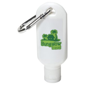 Travel Size Carabiner Sunscreen 1.8 oz