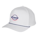White With Navy Blue
