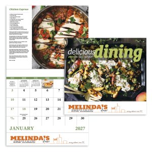 Delicious Dining - Stapled Calendar