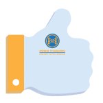 Sticky Note 3" x 3" Die Cut Pad, 50 sheet