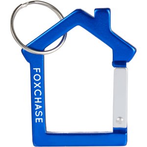 House Shaped Carabiner Keychain