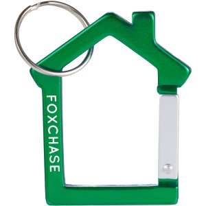House Shaped Carabiner Keychain