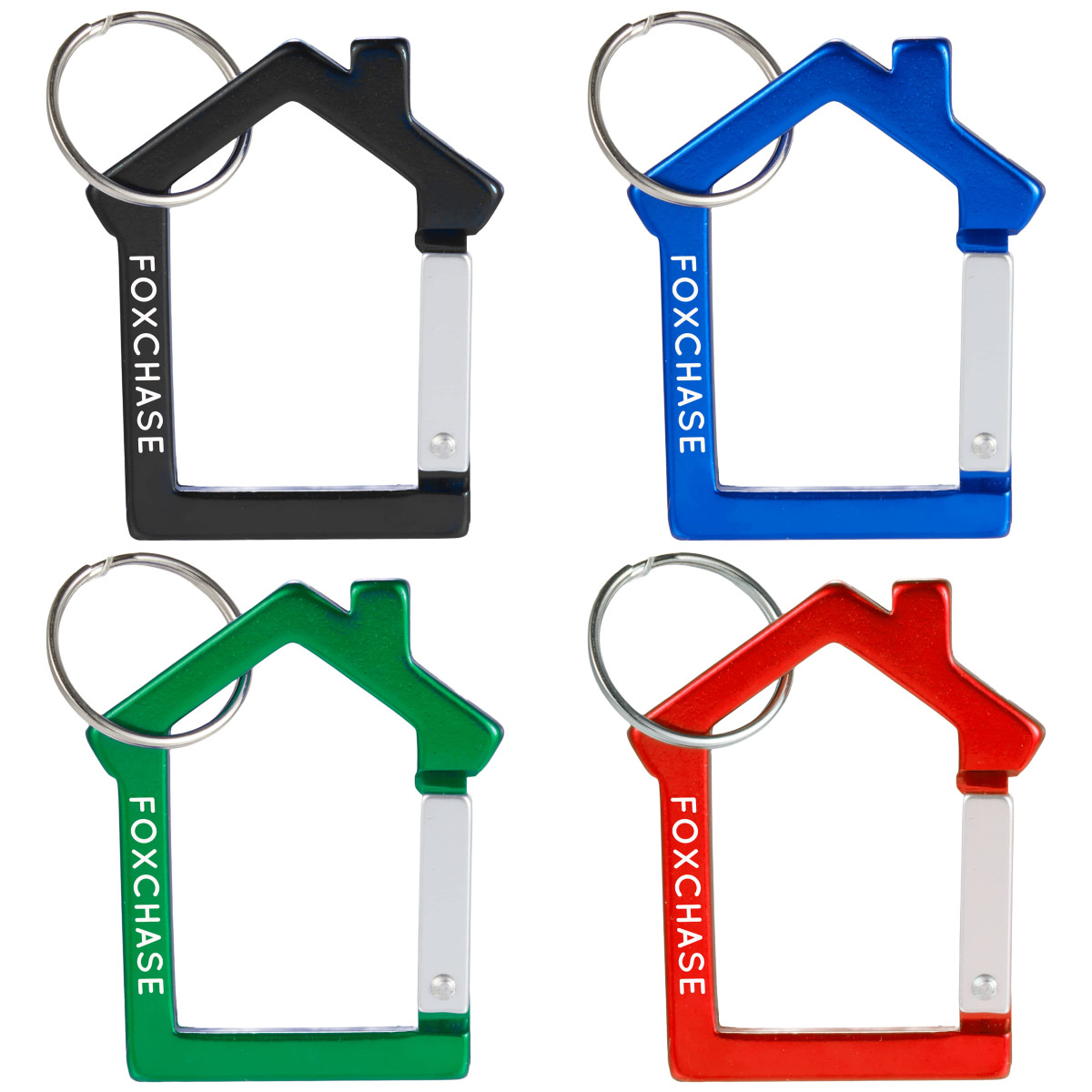 House Shaped Carabiner Keychain