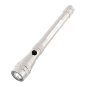 Recycled Aluminum Rechargeable Telescopic Flashlight