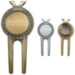 Clip-On Greenside Divot Tool & Ball Marker