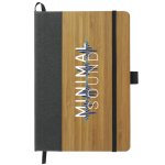 Bamboo & Recycled Leather Notebook
