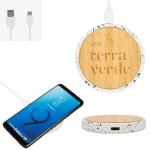 SpeckleStone Bamboo Wireless Charger